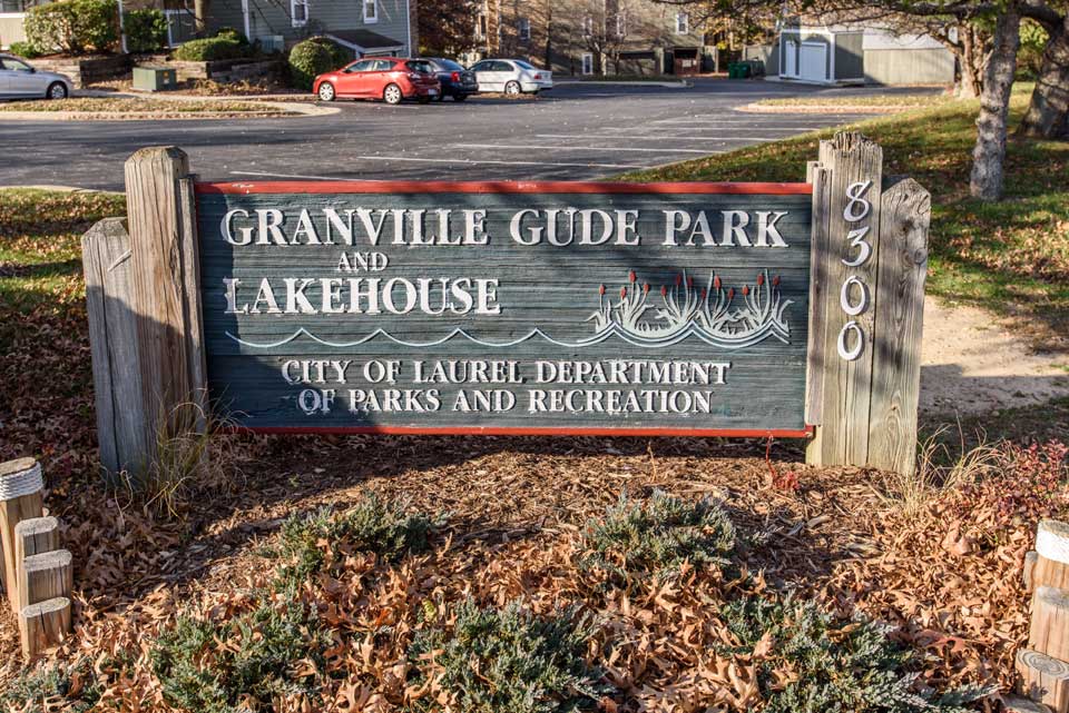 Granville Gude Park and Lakehouse in Laurel, Md