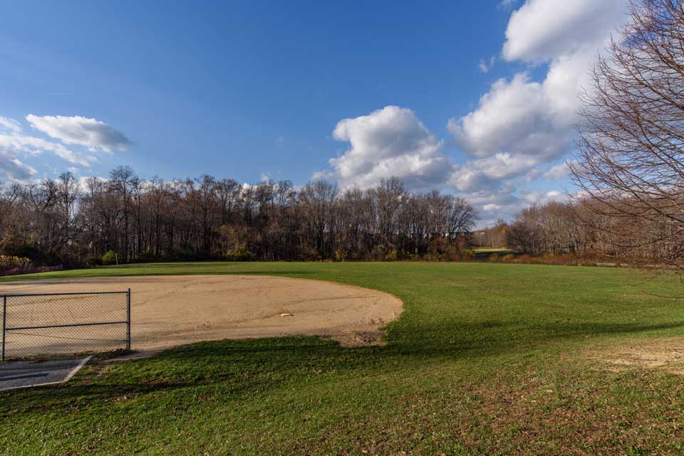 Baseball field in Burtonsville, MD
