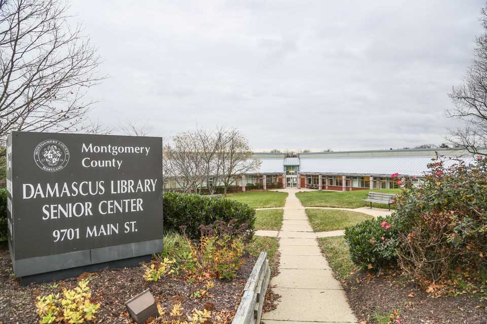 Damascus Library and Senior Center in Damascus, MD