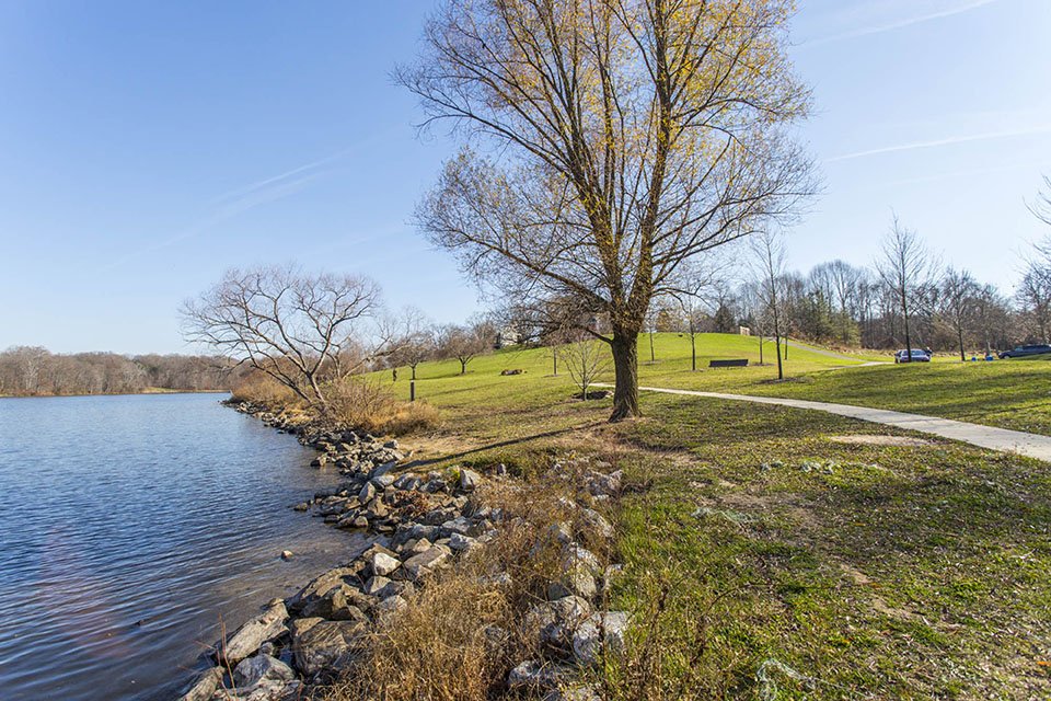 Park on water in Ellicott City, MD