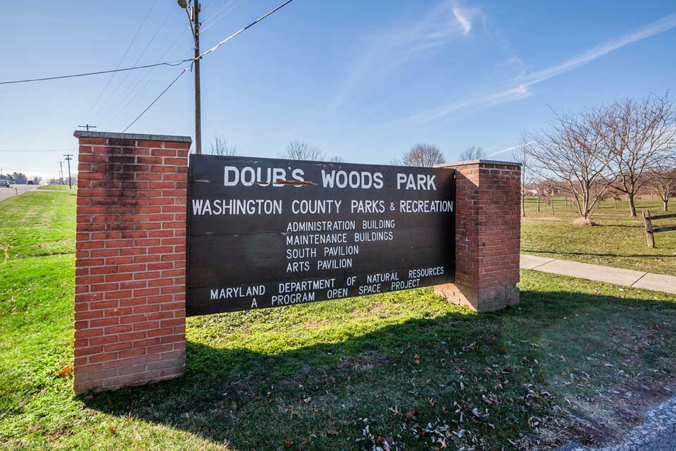Doub's Woods park in Hagerstown, MD