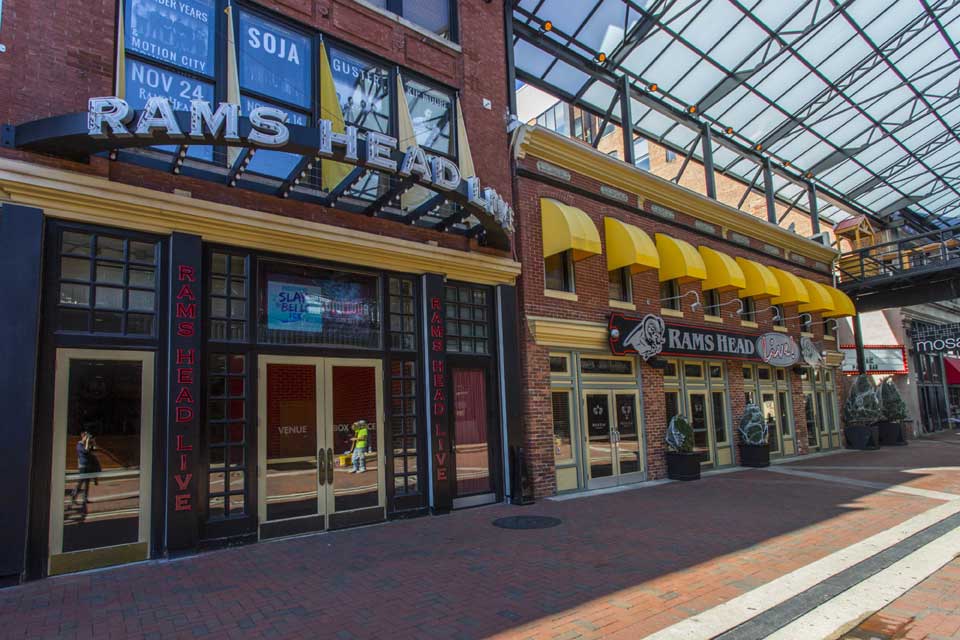 Rams Head in Baltimore, MD