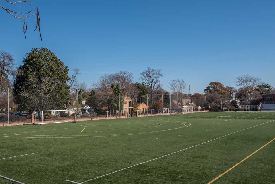 Soccer field in Severna Park, Md