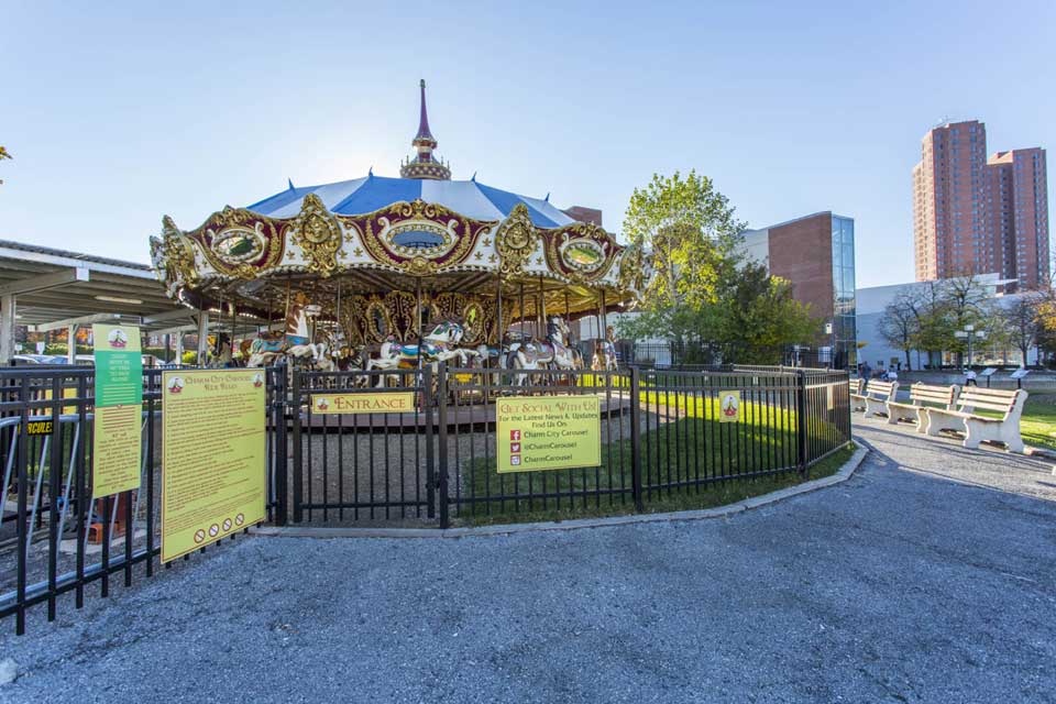 Carousel in Federal Hill, Baltimore, MD