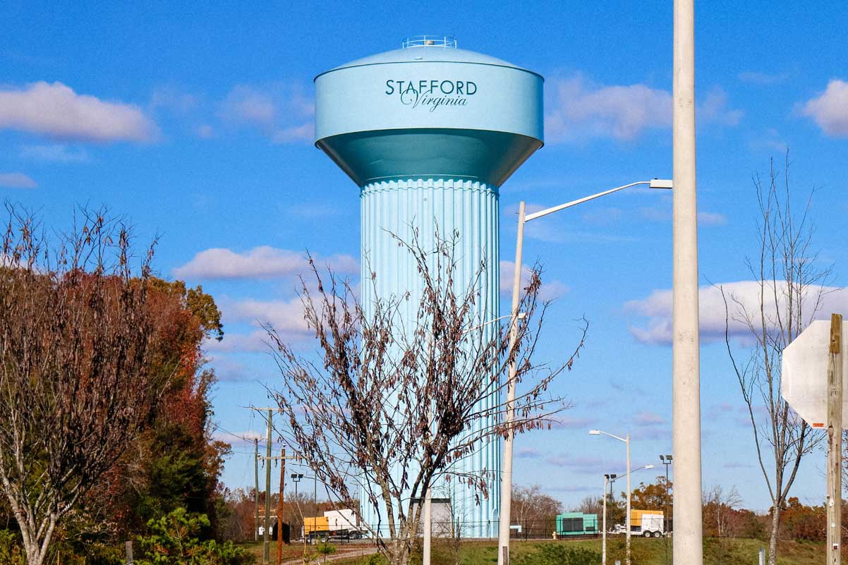 stafford va water tower