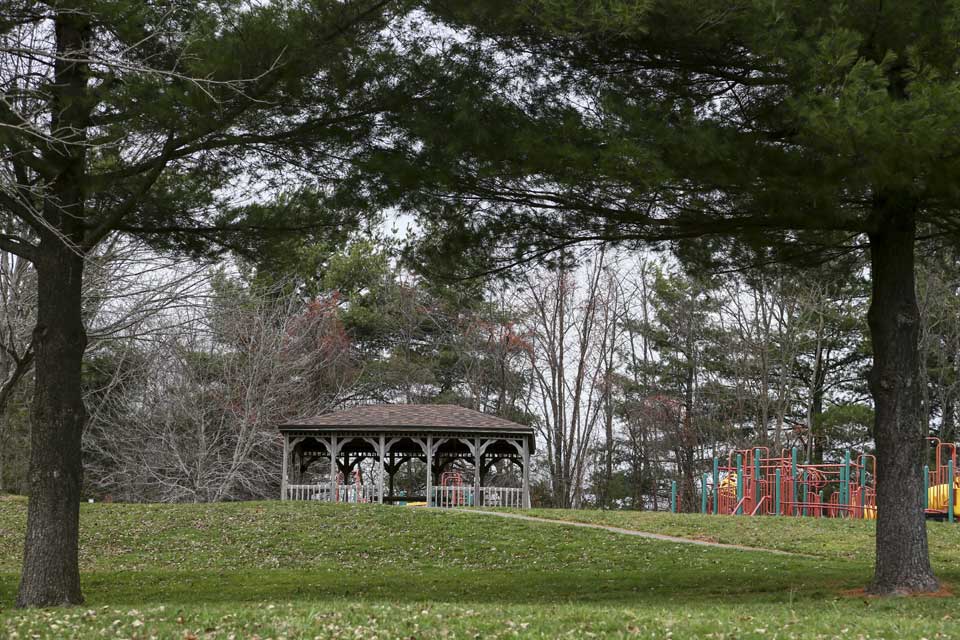 Park with gazebo in Mount Airy, MD