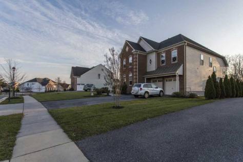 Brick front single family homes in Perry Hall, MD