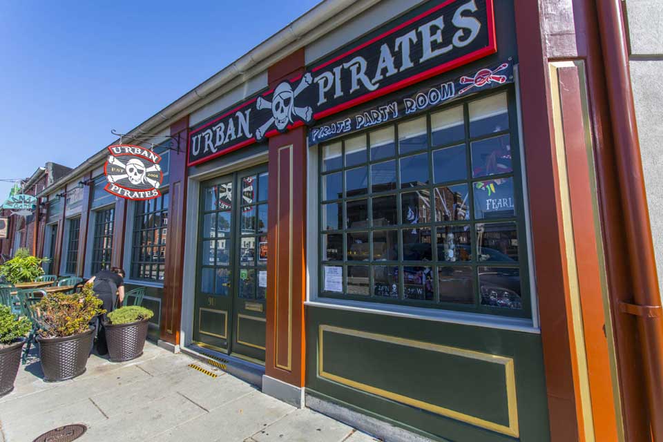 Urban Pirates in Fells Point, Baltimore, MD