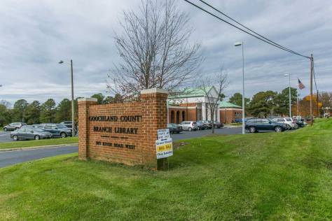 Goochland County library in Goochland, VA