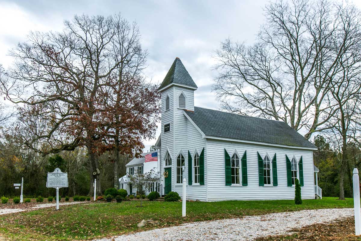 Historic church in Powhatan, VA