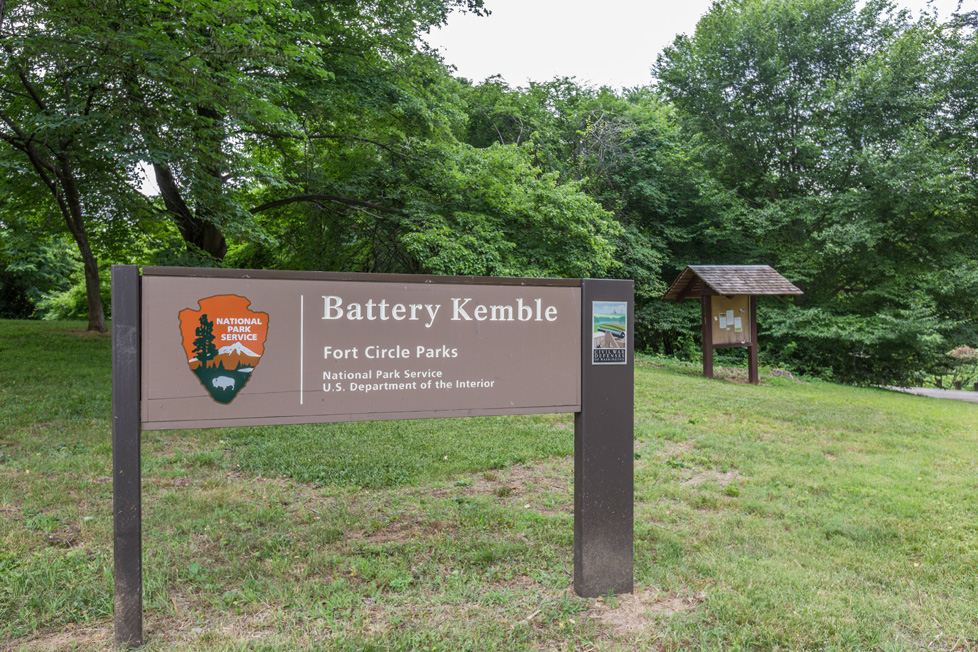 Battery Kemble Park in Kent, DC