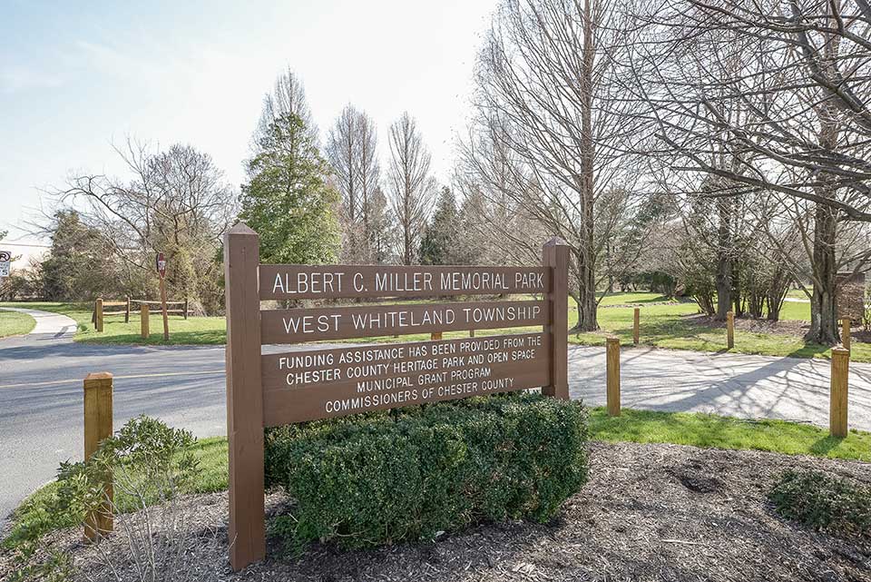 Albert C. Miller Memorial Park in Exton, PA