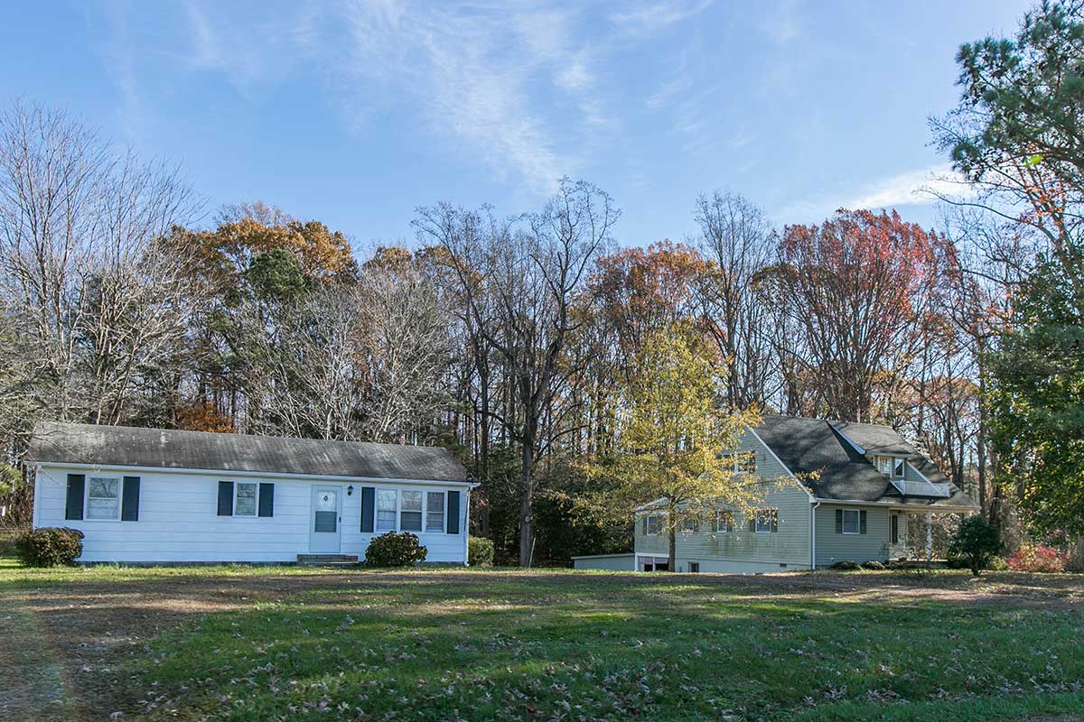 Two single-family homes in Heathsville, VA