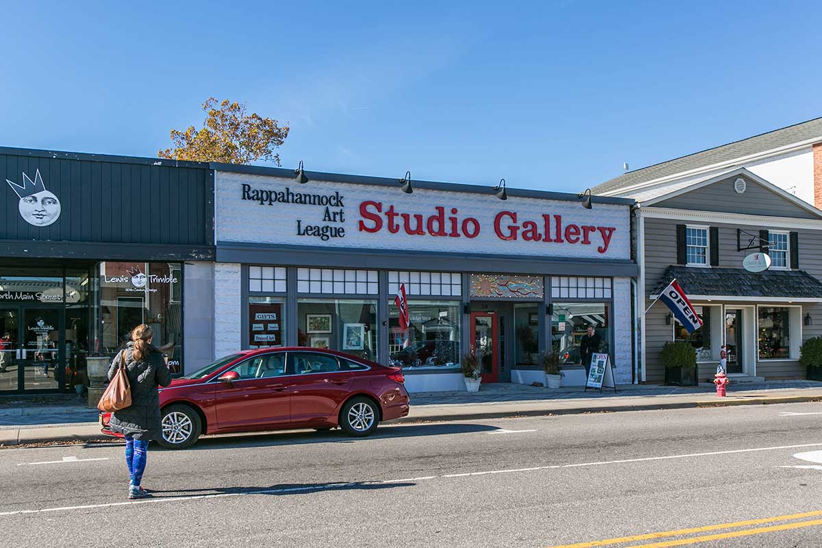 Rappahannock Art League Studio Gallery in Kilmarnock, VA