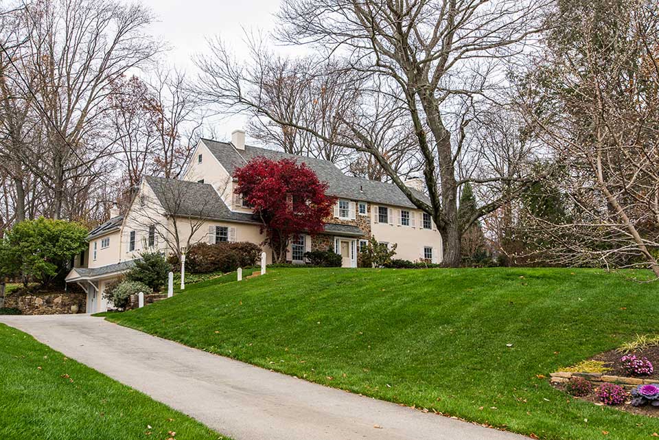 Large single family home in Newtown Square, PA