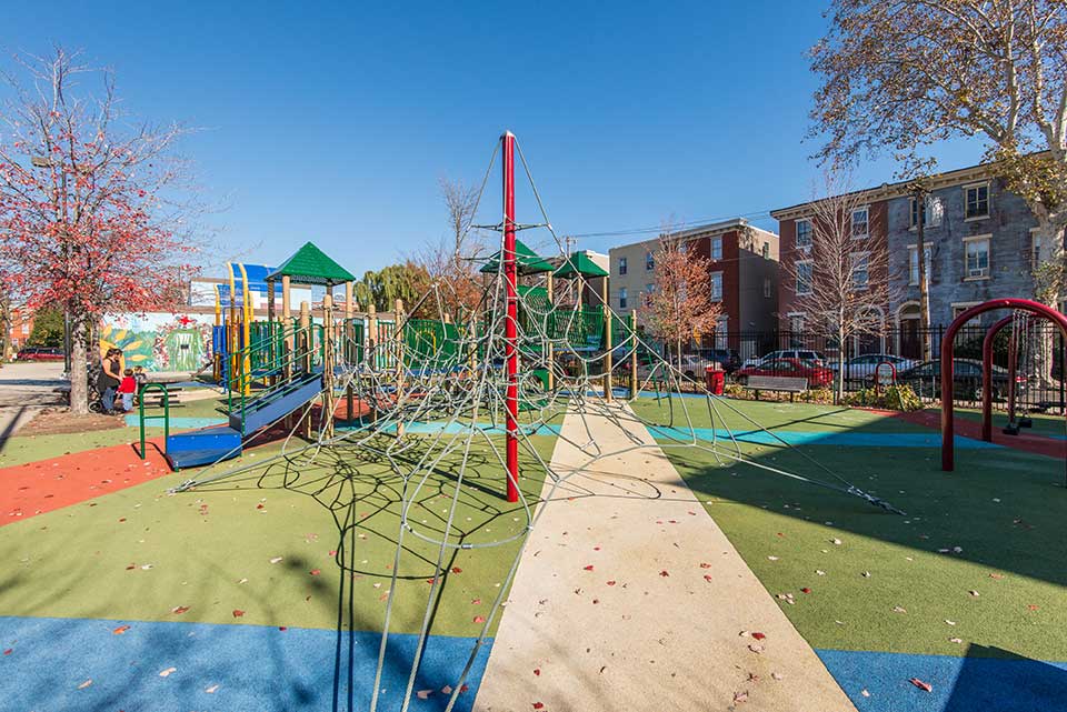 Roberto Clemente Playground in Spring Garden, Philadelphia, PA
