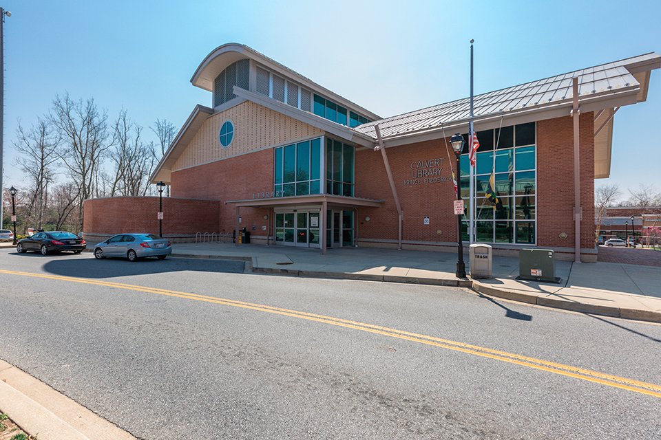 Calvert Library in Prince Frederick, MD